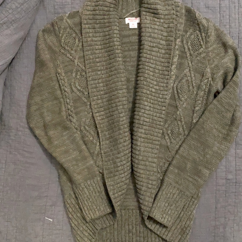 Drape sweater